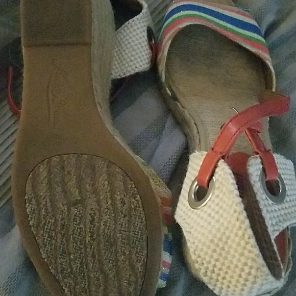 Lucky Brand striped wedges - Picture 4 of 4